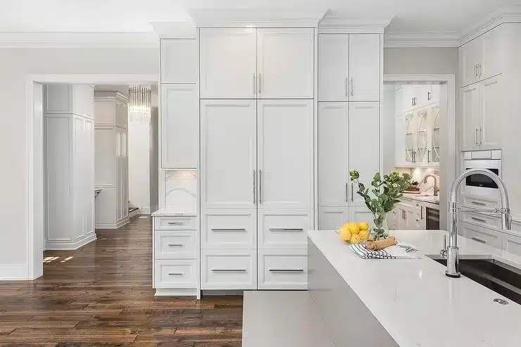 White Cabinets and Shifting Light