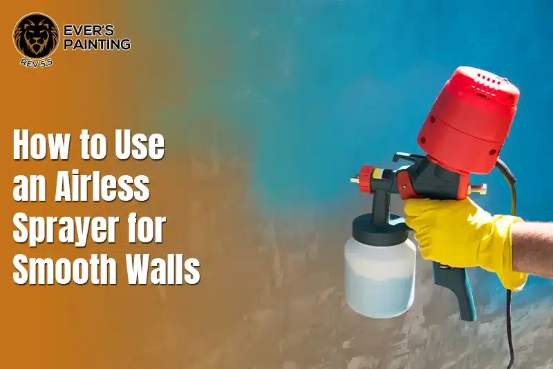 How to Use an Airless Sprayer for Smooth Walls
