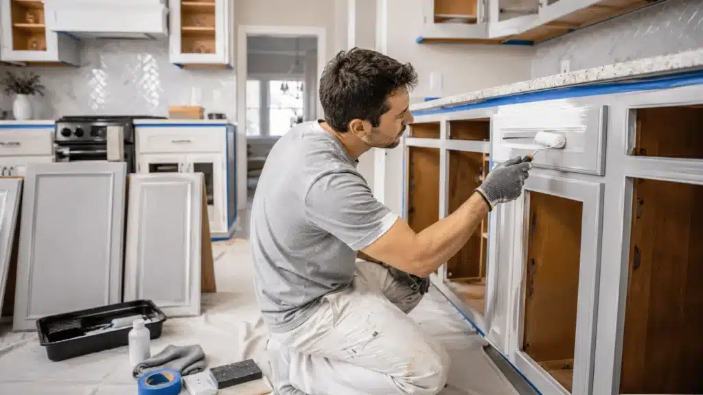 Step-by-Step Professional Cabinet Painting Workflow